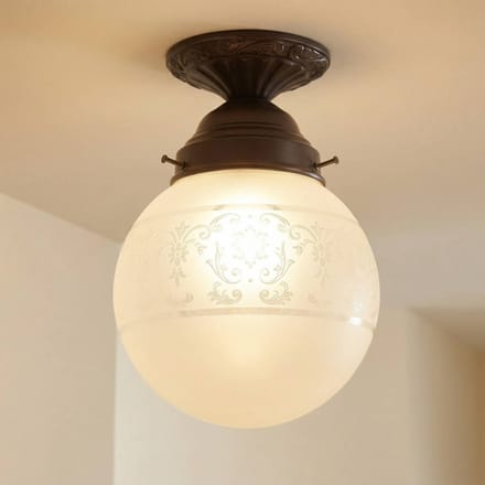Berliner Messinglampen Jack - een plafondlamp made in Germany
