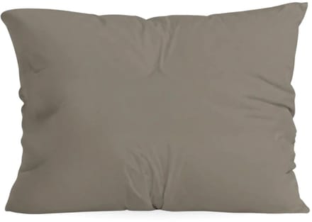 Zelesta Pure Uni Katoen Kussensloop Set van 2 - Antracietgrijs 80x80cm
