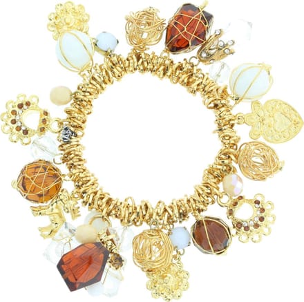 Behave - Bedelarmband goudkleur - Boho chic voor dagelijks gebruik