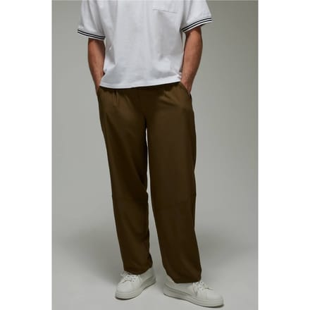 Active Oversized Golf Trousers | Khaki | Size XS