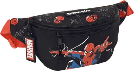 Heuptas Spiderman Hero Zwart 23 X 12 X 9 Cm