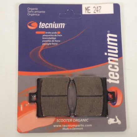 Plaquette de frein Tecnium pour Scooter Benelli 250 Velvet 2000 à 2007 AR Neuf