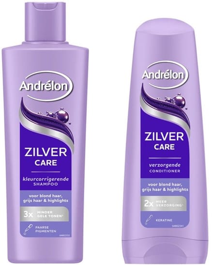 Andrélon Zilvercare Shampoo & Conditioner