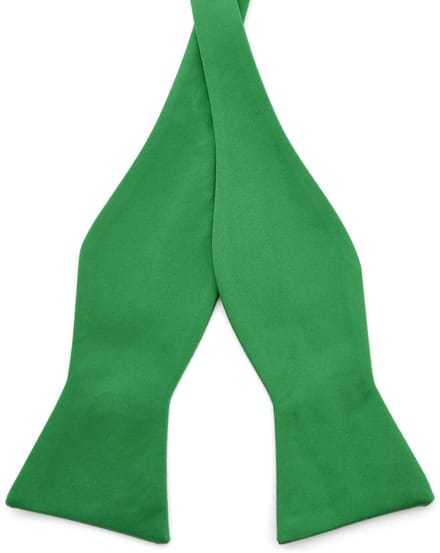 Smaragdgroene Basic Zelfbinder Vlinderdas