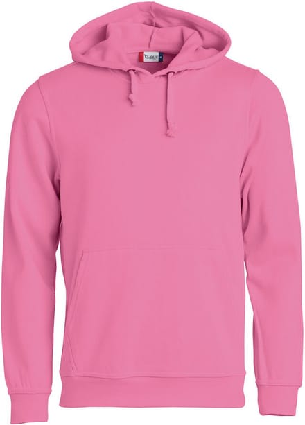 Clique Basic hoody Helder Roze maat S