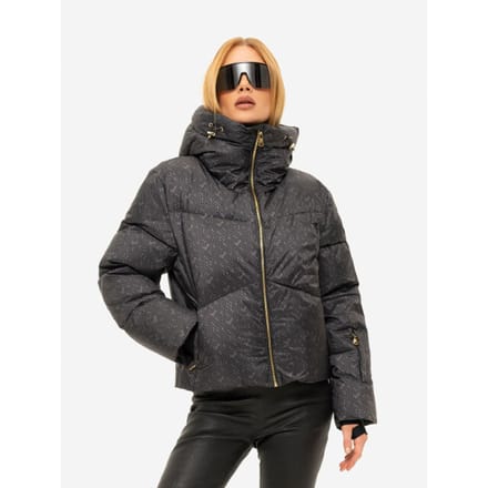 NIKKIE - Newport Logo Jacket - Ski jack dames - Zwart