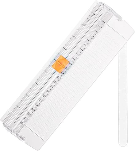 Compacte Mini Papiersnijder - Precisie Trimmer voor Hobby & Kantoor