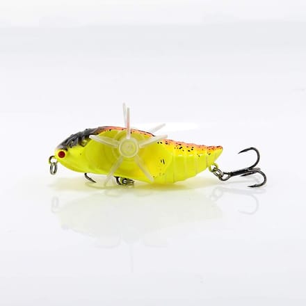 Vis Aas - Spinner Wobbler - Vissen Op Water - Topwater Plopper - 7.5 cm - Kleur H