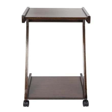 Elegante Stijl Bank Bijzettafel Nachtkastje Einde Salontafel met Wielen voor Huis Woonkamer gray