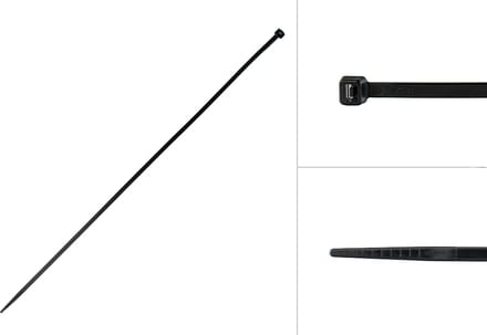 Wovar Tyraps Zwart 430 x 4.8 mm | 100 stuks