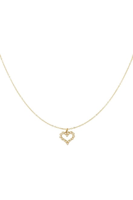 Ketting strass hartje