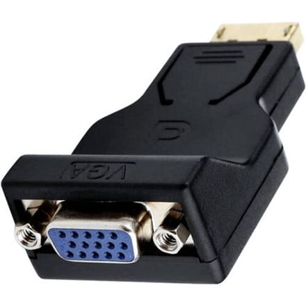 i-tec DP2VGAADA DisplayPort Adapter [1x DisplayPort stekker - 1x VGA-bus] Meerdere kleuren 0 mm