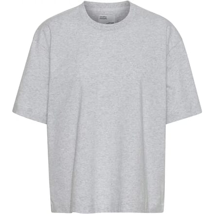 Dames-T-shirt Colorful Standard Organic oversized heather grey