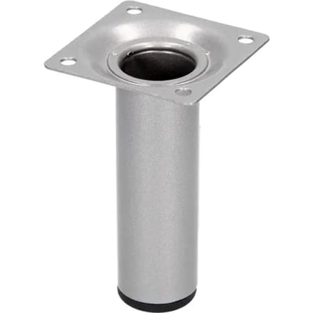 Duraline Meubelpoot Rond Staal 3x10cm Grijs