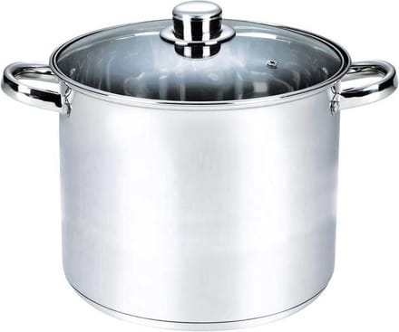 Michelino XXL Soeppan - 17 Liter - RVS - Vaatwasserbestendigd - Ø32 cm