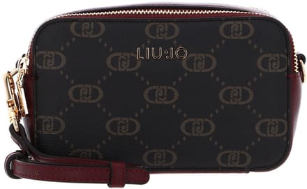 LIU JO schoudertas Ridhi ECS Camera Case Red Wine donkerbruin