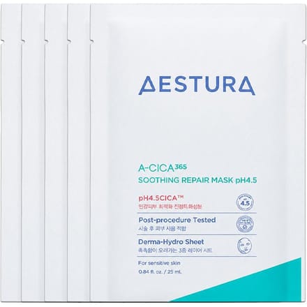 [AESTURA] Masque Apaisant Réparateur A-CICA pH4.5 25ml 5EA