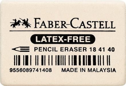 Gum Faber Castell 7041 34x26x8mm wit