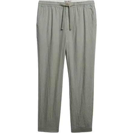 Superdry Merchant Linen Broek Groen S Man
