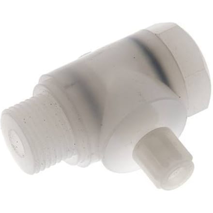 6x4mm & G1/2'' PVDF L-Vorm Knelfitting Buitendraad Banjo Bout 10bar