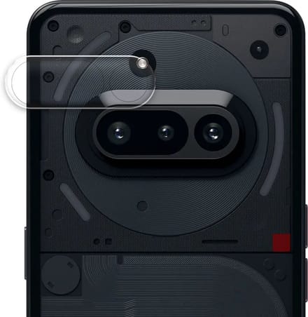 Rosso Camera Protector Geschikt voor Nothing Phone (3a) | Camera Lens Bescherming | Case Friendly | Ultra Dun Glas | Transparant