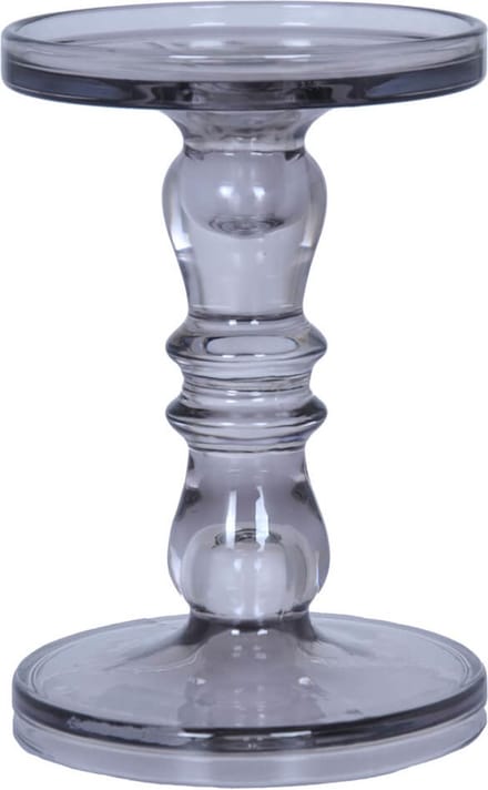 Lolaa Kandelaar Fleur grijs 19cm
