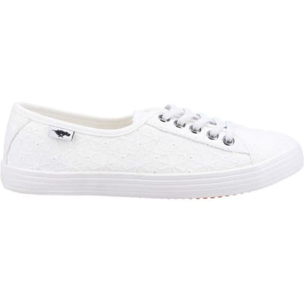 Rocket Dog Dames/dames Chow Chow Elsie Eyelets Pompen (Wit)