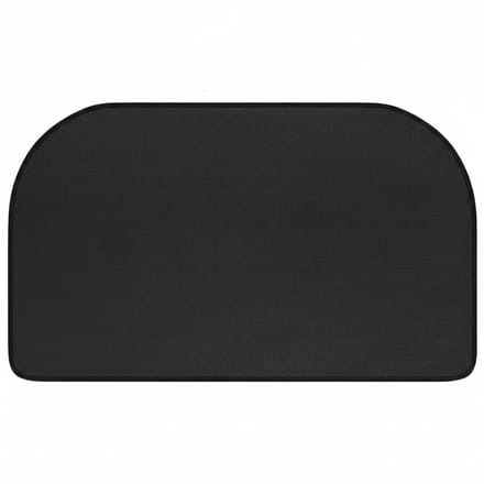 NBAP® Vuurvaste Mat - Hittebestendige Haardmat - Open Haard-Zwart