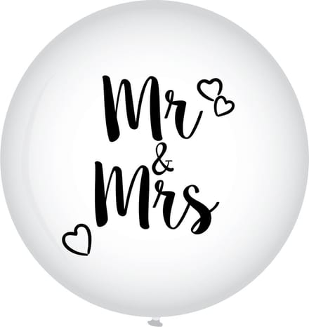 Grote ballon MR MRS