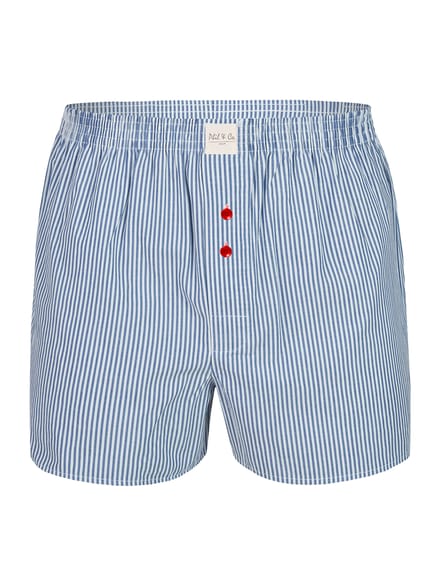 Phil & Co 6-Pack Wijde Boxershorts Heren Geweven Katoen Classic Multipack 6-Pack - Maat XL