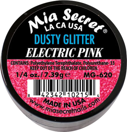 Alpha & Dust Glitter Acrylpoeder Electric Pink