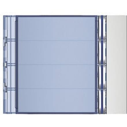 Bticino - Frontplaat voor 352000 4 drukknoppen all metal - 352041