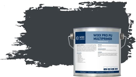 Wixx PRO PU Multiprimer - 5L - RAL 7016 | Antracietgrijs