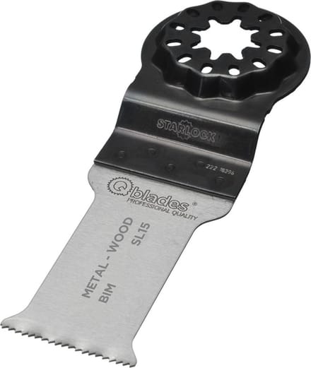 Qblades SL15 Zaagblad Bi-metaal 28x55mm  1 st.