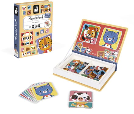 Janod - Magnetibook - Mix & Match - Magneetboek Speelset