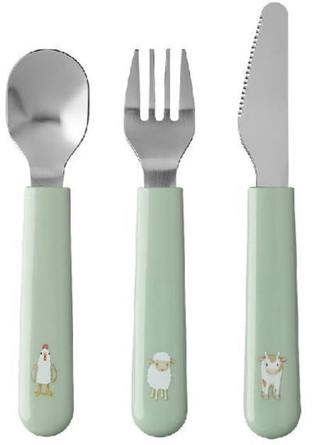 Mepal Little Dutch Farm Kinderbestekset 3dlg