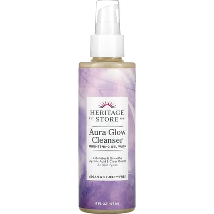 Aura Gel Cleanser, Verhelderende Gel Wash, 177ml(6 fl oz) white