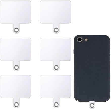 Allecto - Mobiele Telefoon Tether Tabbladen - Transparant Telefoon Lanyard - Multifunctioneel - Telefoon Strap Pads - Geschikt voor Smartphones