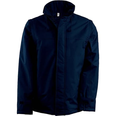 Kariban Jack met afneembare mouwen heren K693 - Navy - L