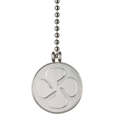 Westinghouse ventilatoren-Medaillon ketting nikkel