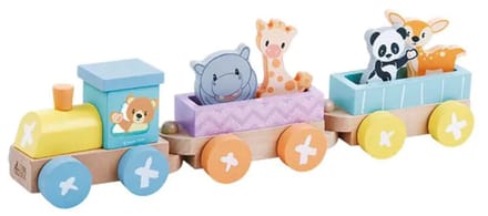 Studio Circus - Houten Speeltrein - Dierentrein