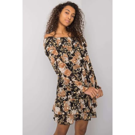 Ocean Flow Dress - Beige / One Size