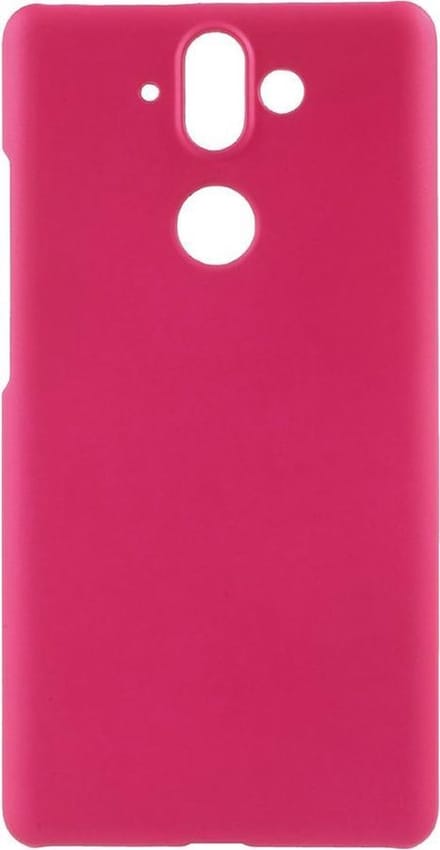 Shop4 - Nokia 9 Hoesje - Harde Back Case Roze