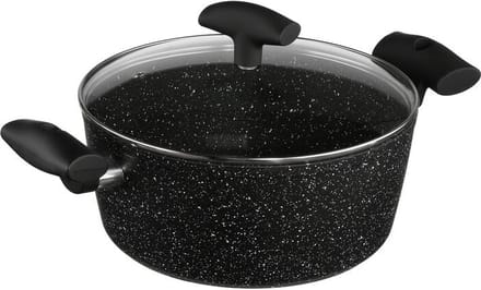 Pan Aluminium 24 cm zwart zwart