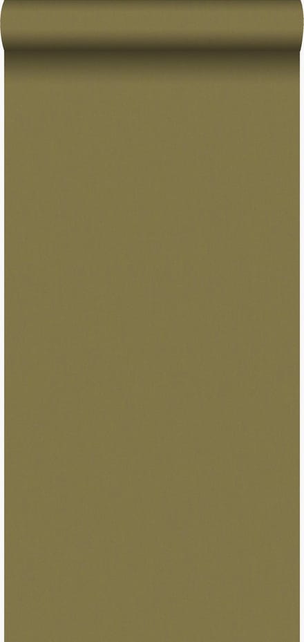 Origin Wallcoverings behang effen okergeel - 53 cm x 10.05 m - 346905
