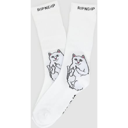 RIPNDIP Lord Nermal Socks Socks wit