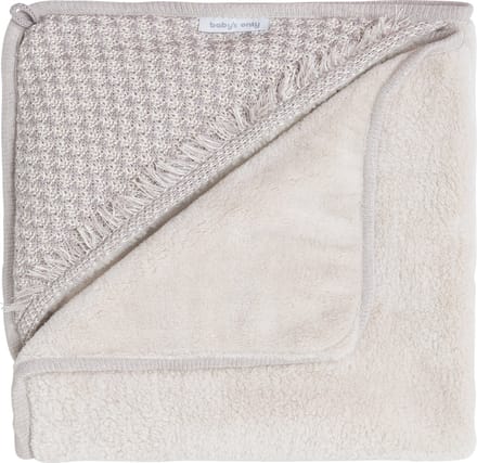 Baby's Only Wikkeldeken Happiness - Urban Taupe/Ecru - 75x75 cm