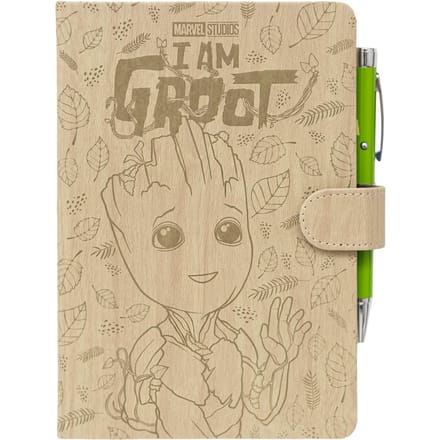 Grupo Erik Marvel Guardians Of The Galaxy - Groot A5 Premium With Projector Pen Notitieboek - Multicolours
