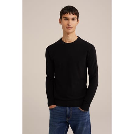 We Fashion Pullover Black Größe: S | Pullover Outlet | Herren | Schwarz