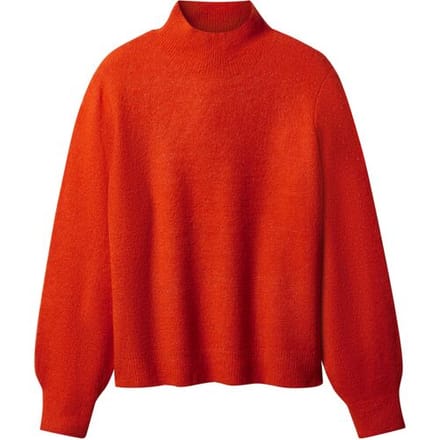 ESMARA Gebreide dames trui (oranje, XS (32/34))